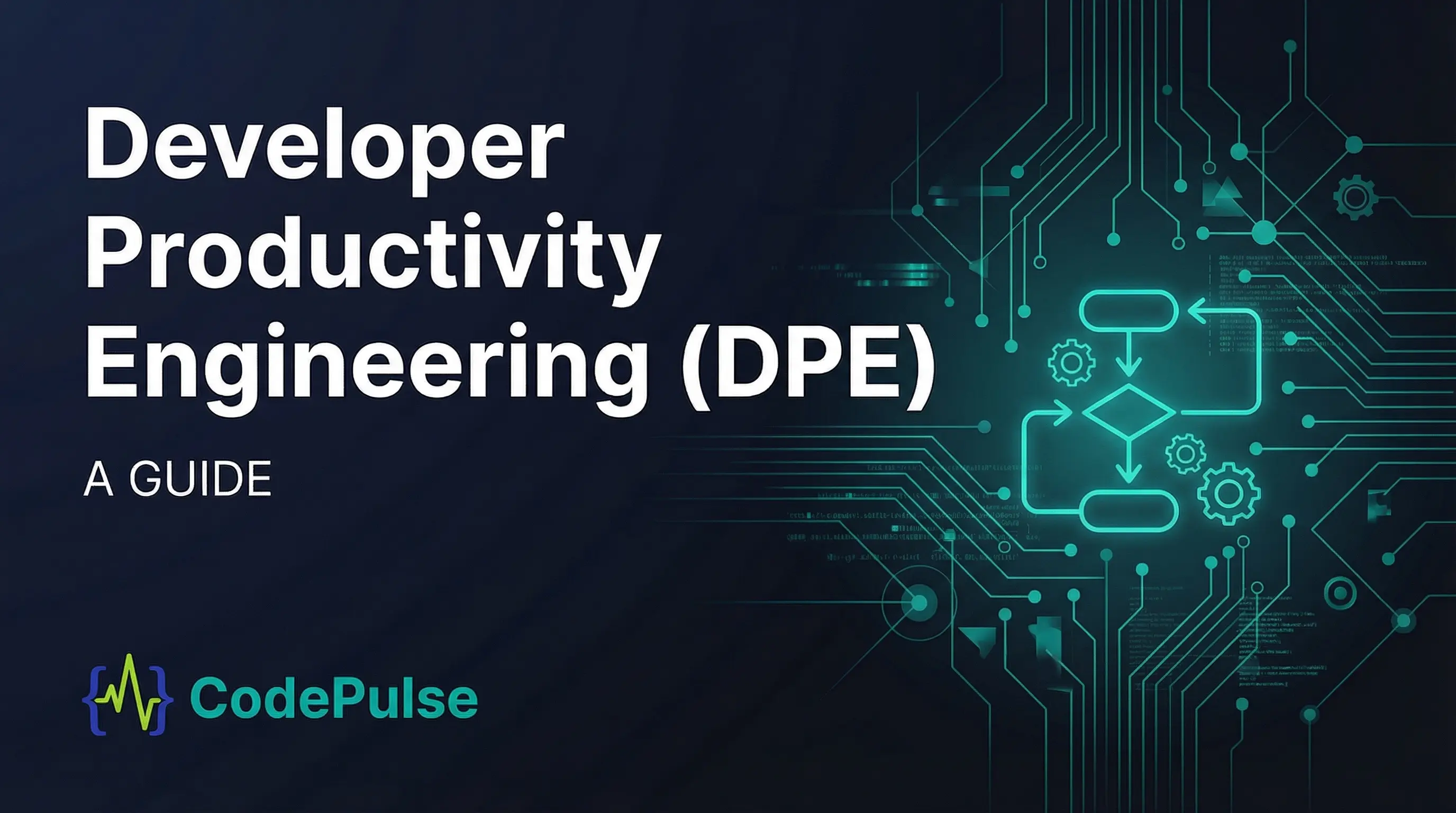 Developer Productivity Engineering: What DPE Does - visual overview