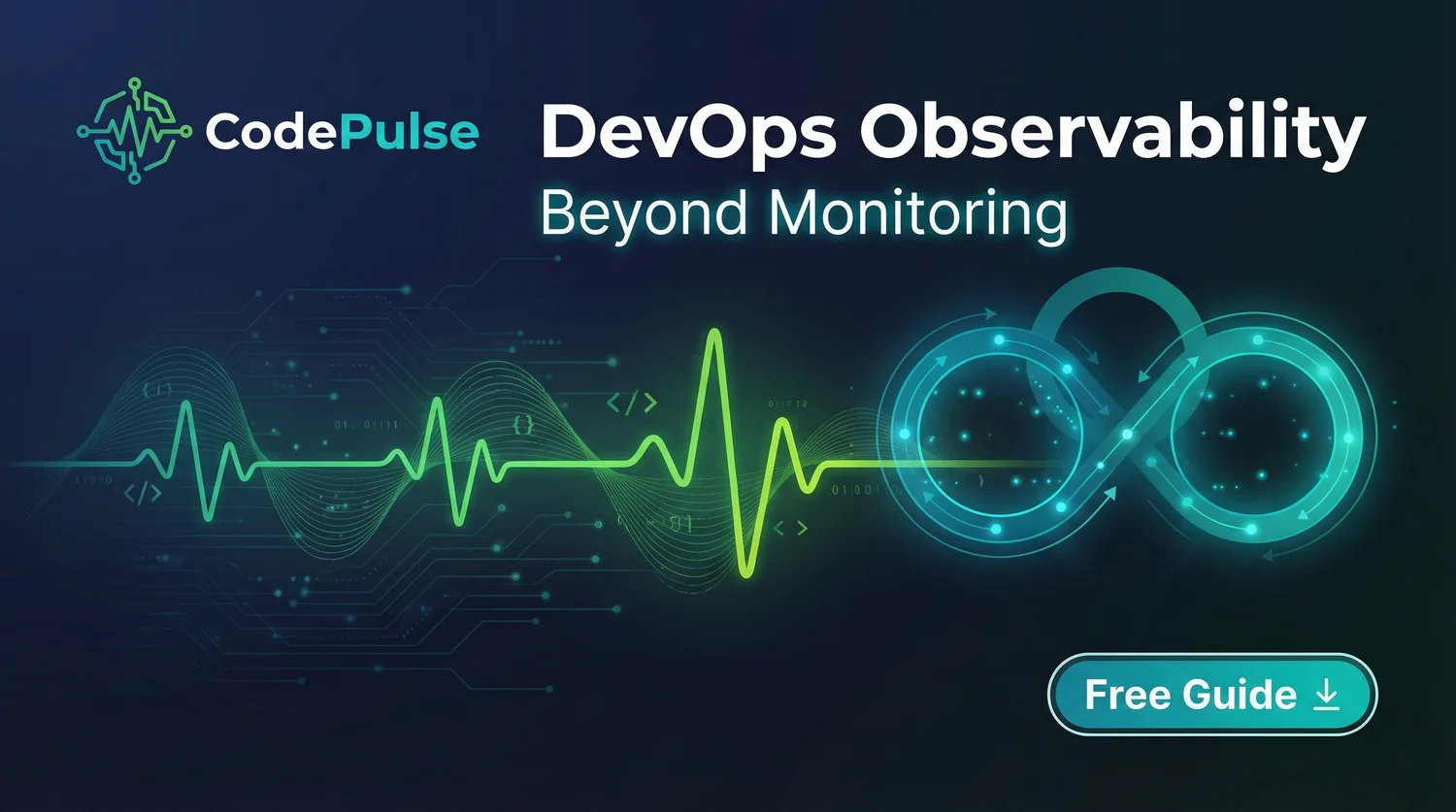 DevOps Observability: Logs, Metrics, and Traces - visual overview