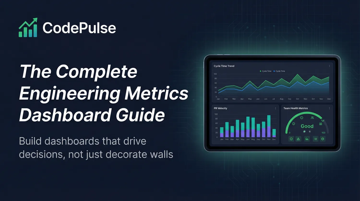 Engineering Metrics Dashboard: The 7 Metrics You Need - visual overview