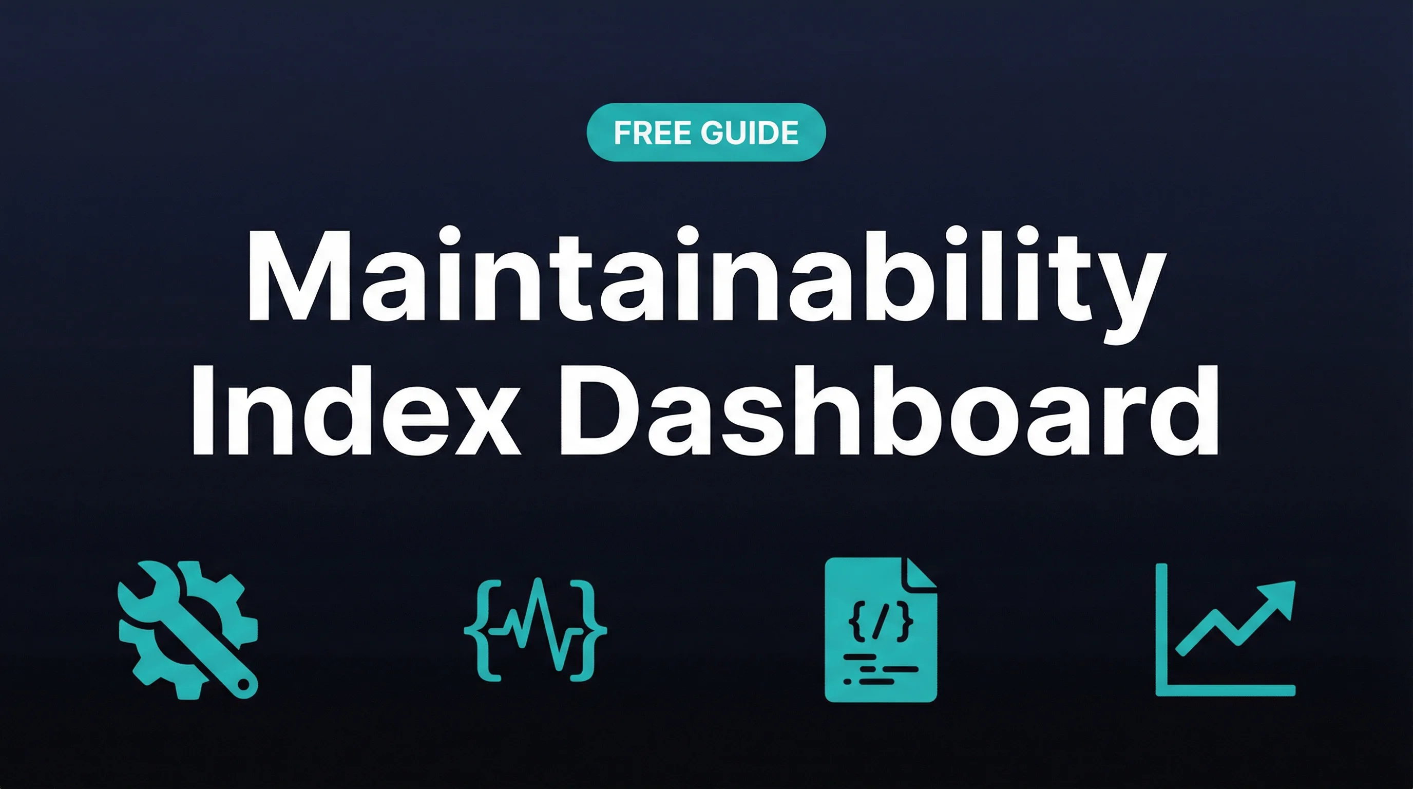 Maintainability Index Dashboard: Tracking Code Health Over Time - visual overview