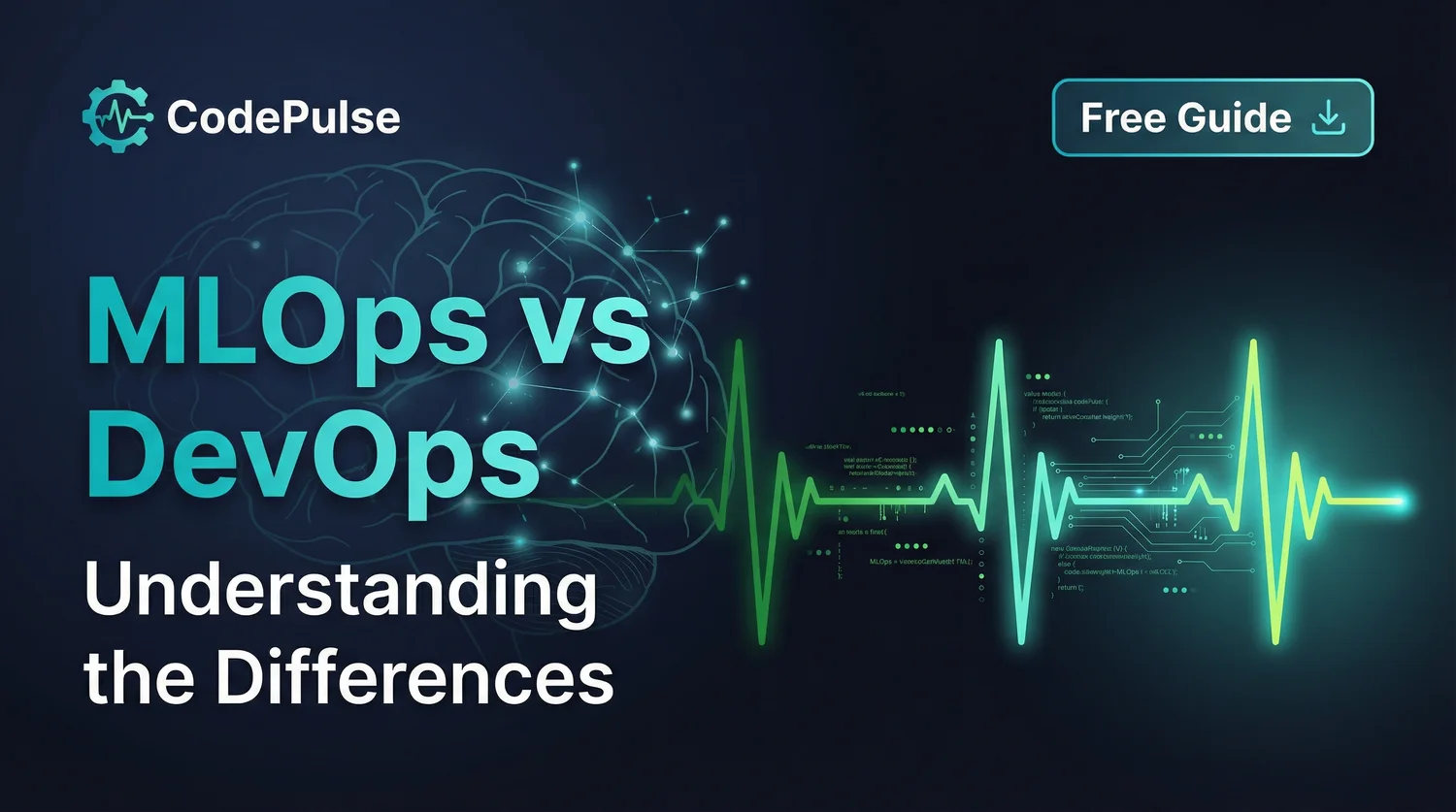 MLOps vs DevOps: Key Differences, Tools, and When You Need Both - visual overview