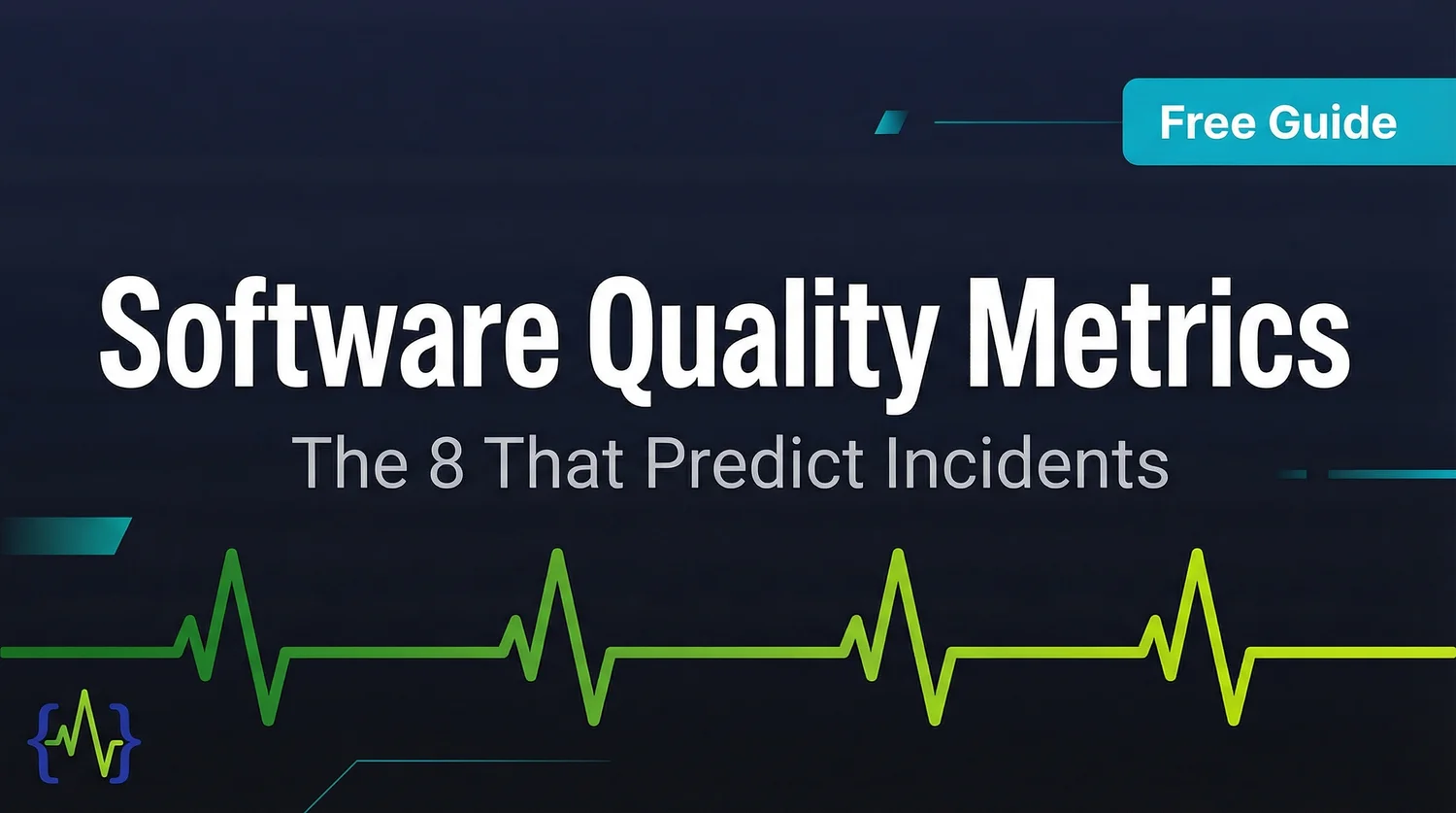 Software Quality Metrics: 8 That Predict Incidents - visual overview