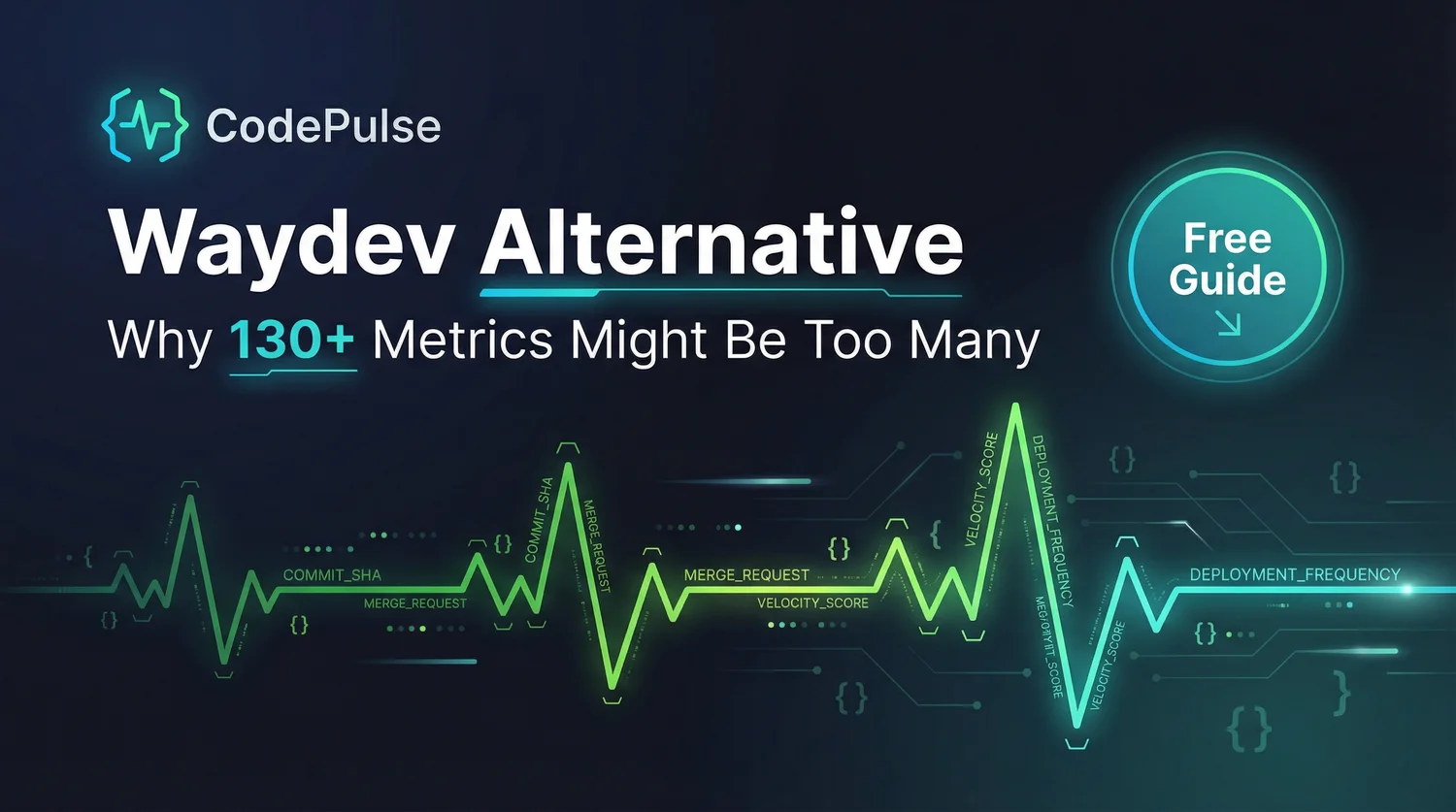 Waydev Has 130+ Metrics. That's Too Many (2026) - visual overview